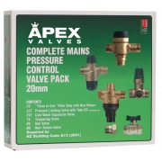 Apex VP20 20mm 350kPa Valve Pack - High (Mains) Pressure Pack  